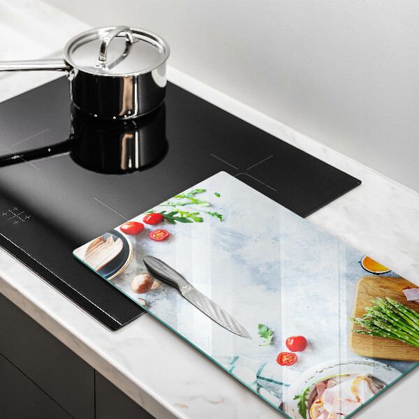 Protège plaque de cuisson Ingrédients en cuisine