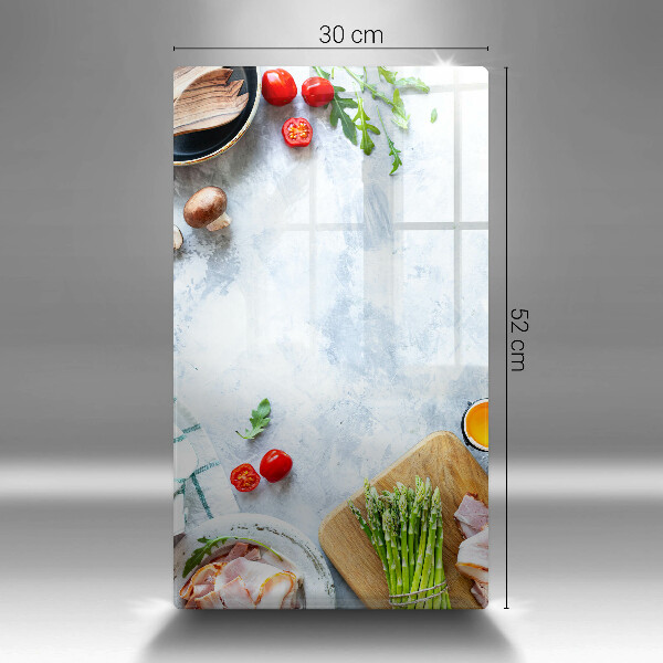 Protège plaque de cuisson Ingrédients en cuisine