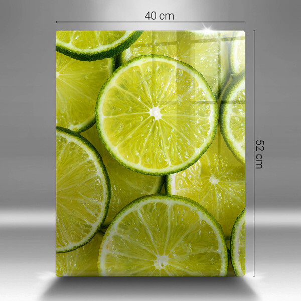 Protège plaque de cuisson Tranches de citron vert