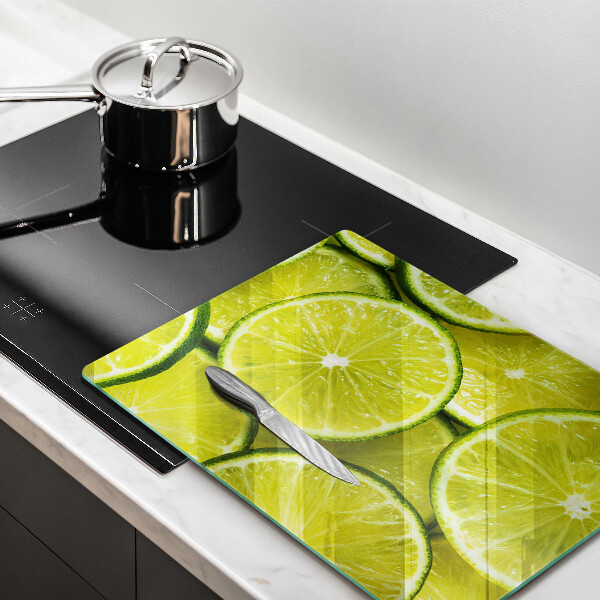 Protège plaque de cuisson Tranches de citron vert