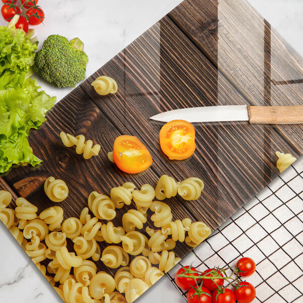 Protège plaque de cuisson Des pâtes sur la table