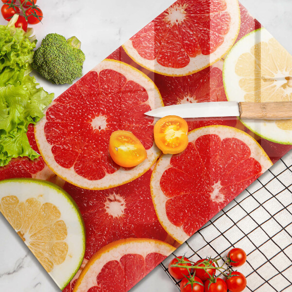 Protège plaque de cuisson Tranches de pamplemousse