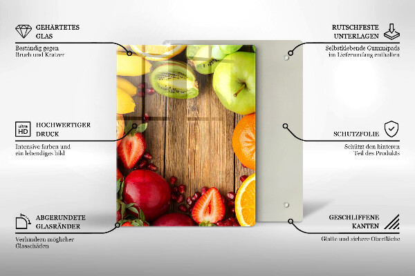 Protège plaque de cuisson Fruit frais