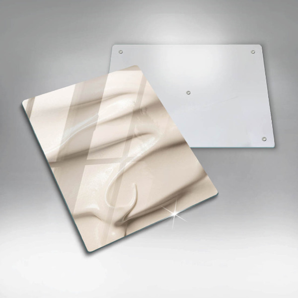 Protège plaque de cuisson Glace crémeuse