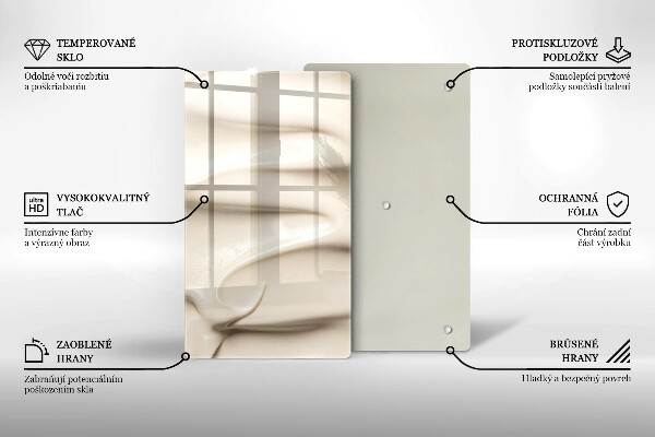 Protège plaque de cuisson Glace crémeuse