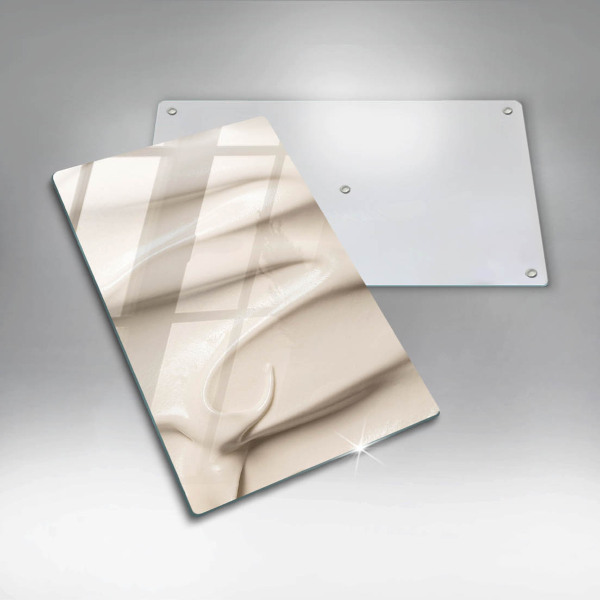 Protège plaque de cuisson Glace crémeuse