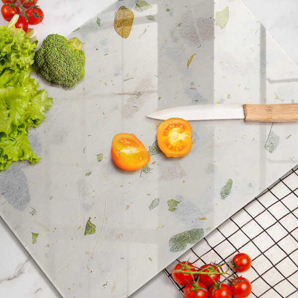 Protège plaque de cuisson Feuilles tombantes