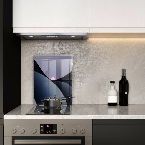 Protège plaque de cuisson Formes abstraites