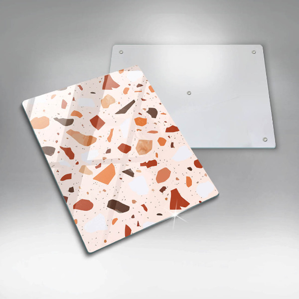 Protège plaque de cuisson Grès décoratif