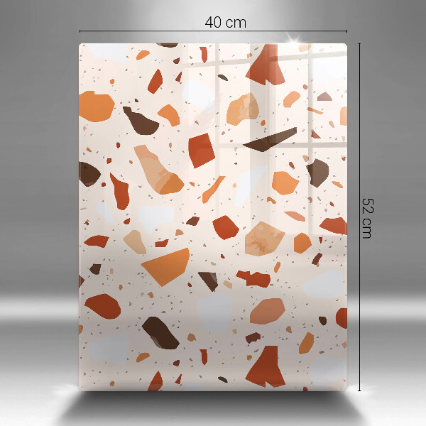 Protège plaque de cuisson Grès décoratif