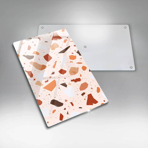 Protège plaque de cuisson Grès décoratif