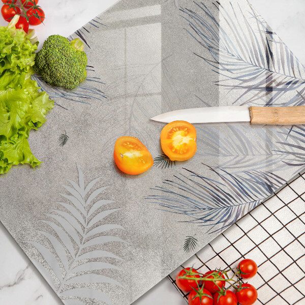 Protège plaque de cuisson Feuilles subtiles