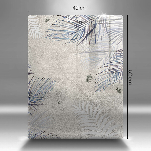 Protège plaque de cuisson Feuilles subtiles