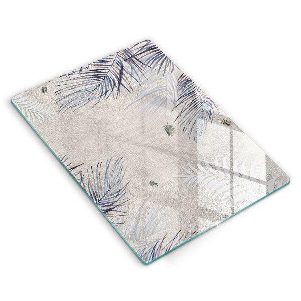 Protège plaque de cuisson Feuilles subtiles