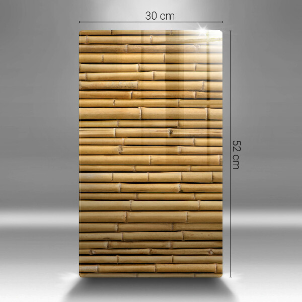 Protège plaque de cuisson Bambou bohème nature