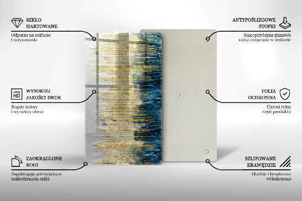 Protège plaque de cuisson Abstraction du concepteur