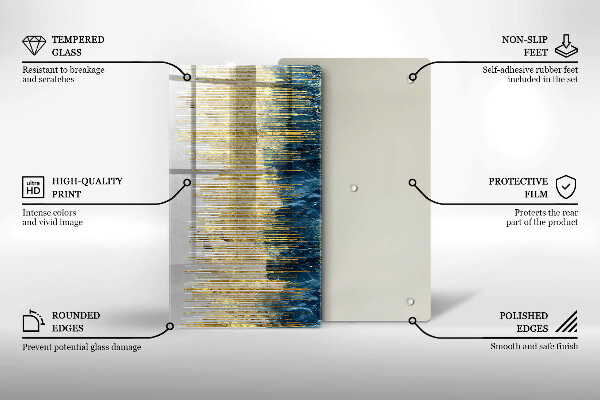 Protège plaque de cuisson Abstraction du concepteur