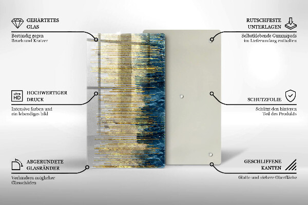 Protège plaque de cuisson Abstraction du concepteur