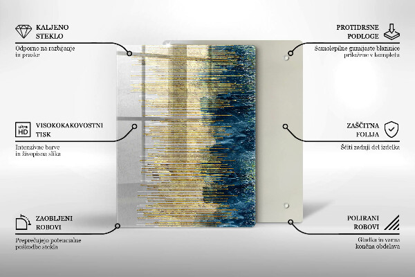 Protège plaque de cuisson Abstraction du concepteur