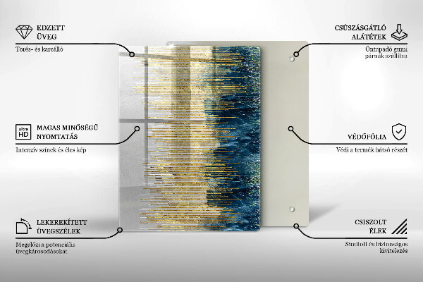 Protège plaque de cuisson Abstraction du concepteur