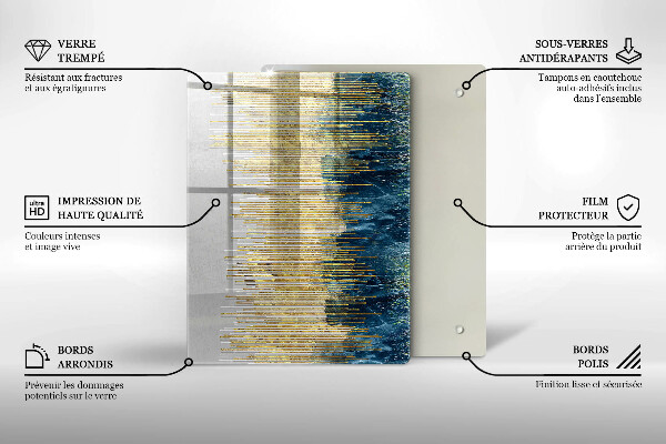 Protège plaque de cuisson Abstraction du concepteur