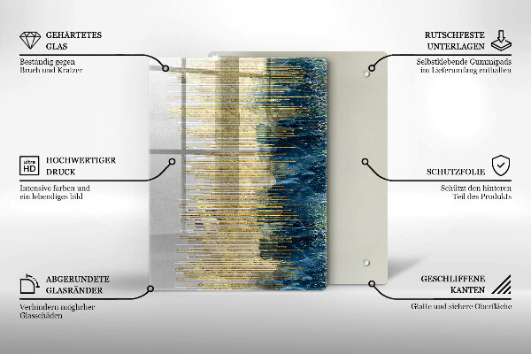 Protège plaque de cuisson Abstraction du concepteur