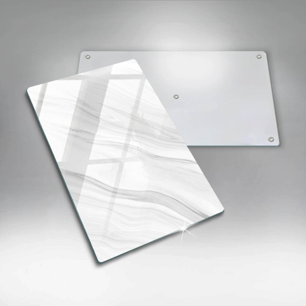 Protège plaque de cuisson Marbre délicat