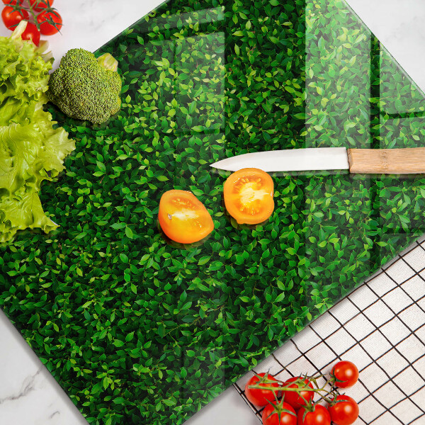 Protège plaque de cuisson Plante à petites feuilles