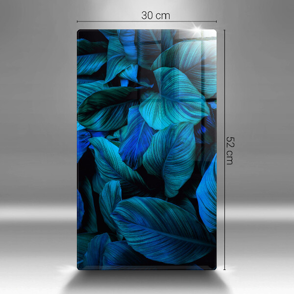 Protège plaque de cuisson Feuilles de végétation de la jungle