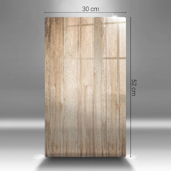 Protège plaque de cuisson Planches de bois