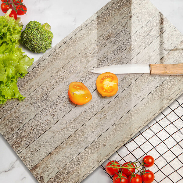 Protège plaque de cuisson Planches de bois