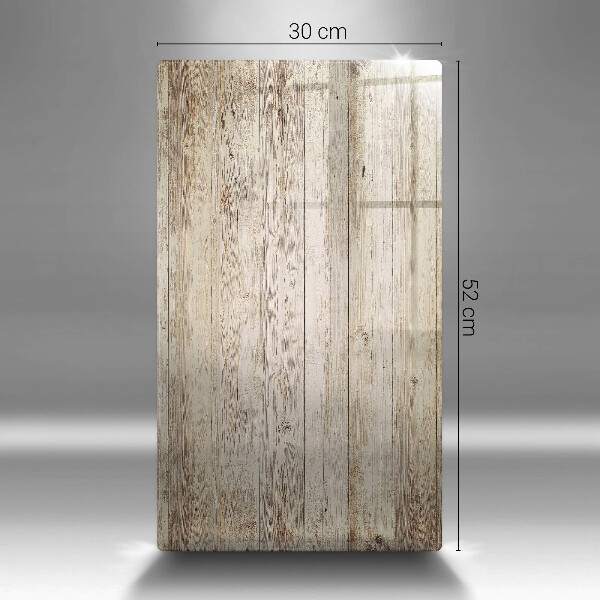 Protège plaque de cuisson Planches de bois