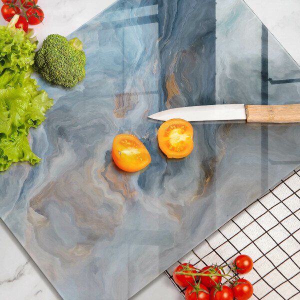 Protège plaque de cuisson Texture de marbre