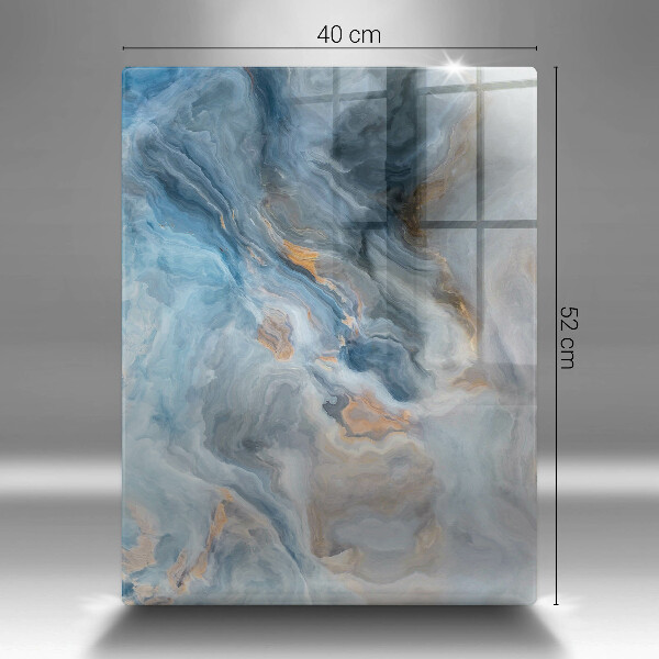 Protège plaque de cuisson Texture de marbre