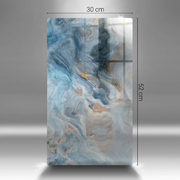 Protège plaque de cuisson Texture de marbre