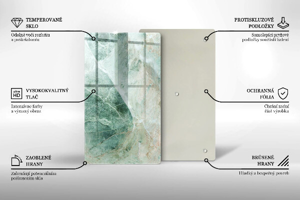 Protège plaque de cuisson Structure en pierre