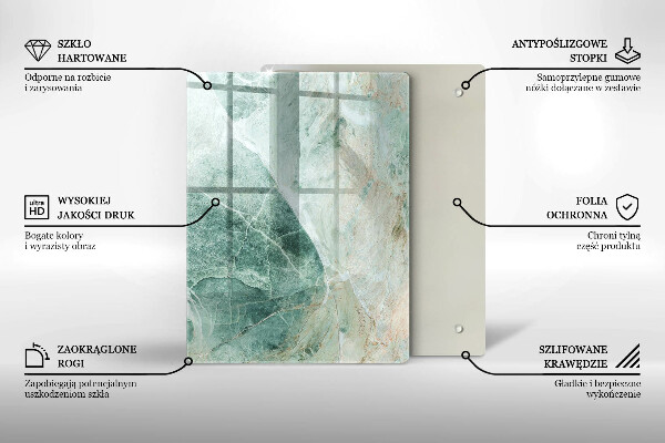 Protège plaque de cuisson Structure en pierre