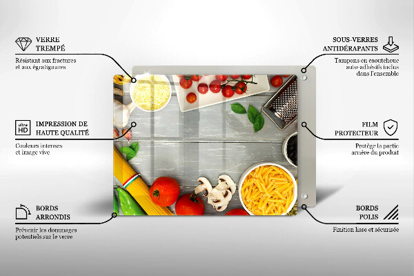 Protection plaque induction Nourriture de cuisine