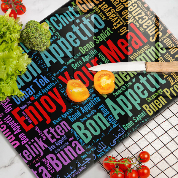 Protection plaque induction Sous-titres Bon appétit langues