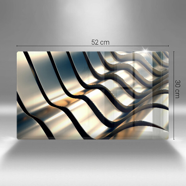 Protection plaque induction Formes métalliques 3D