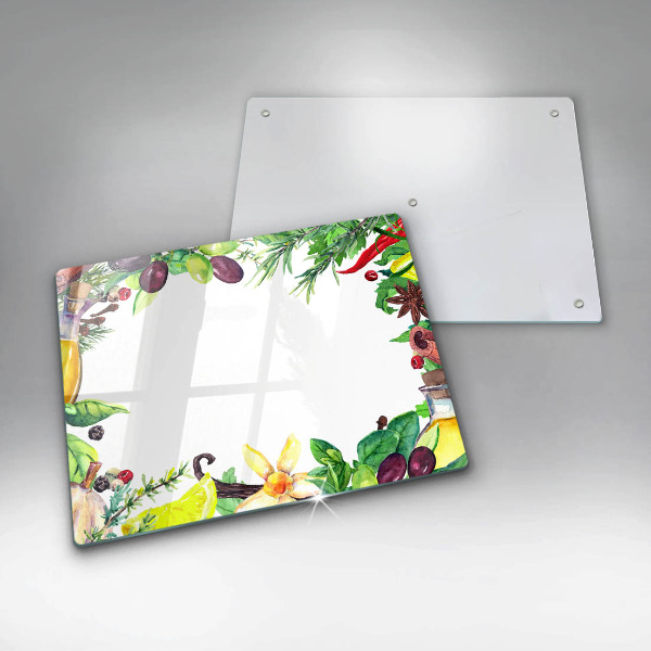 Protection plaque induction Nourriture peinte