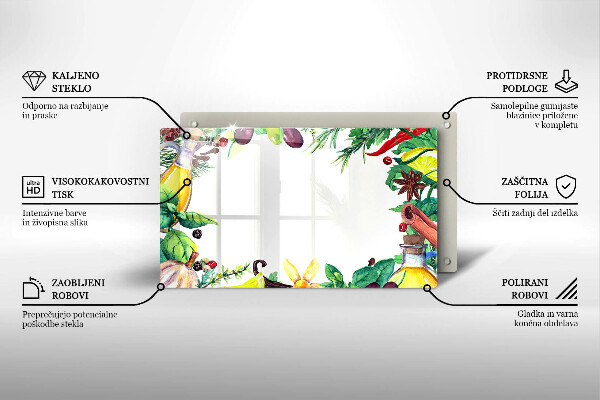 Protection plaque induction Nourriture peinte