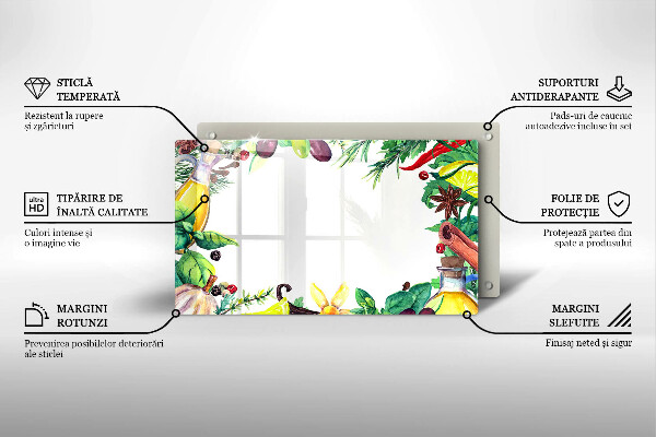 Protection plaque induction Nourriture peinte