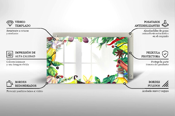 Protection plaque induction Nourriture peinte