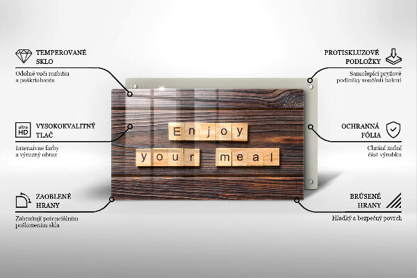 Protection plaque induction Enjoy your meal