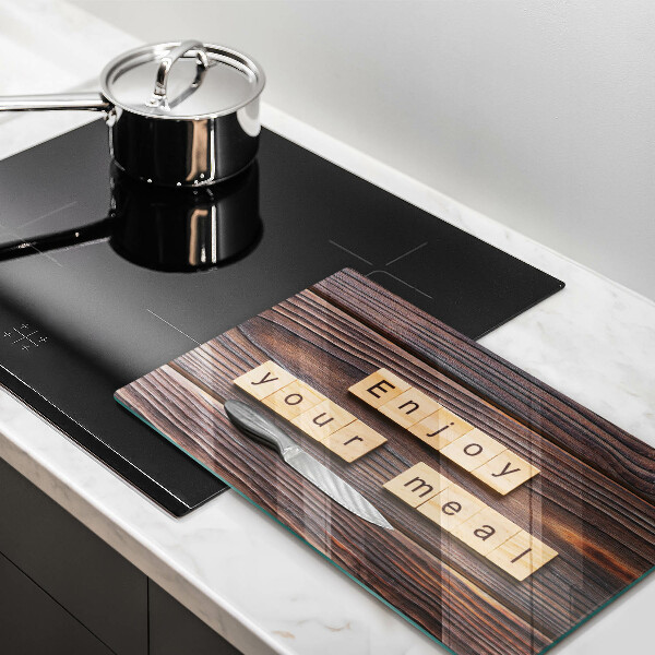 Protection plaque induction Enjoy your meal