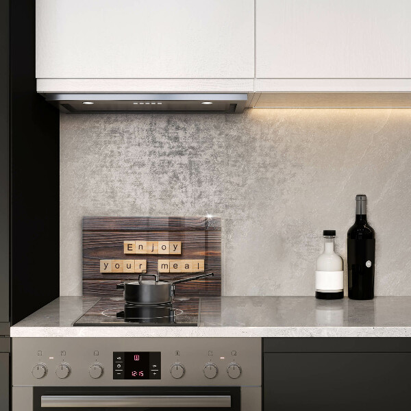 Protection plaque induction Enjoy your meal