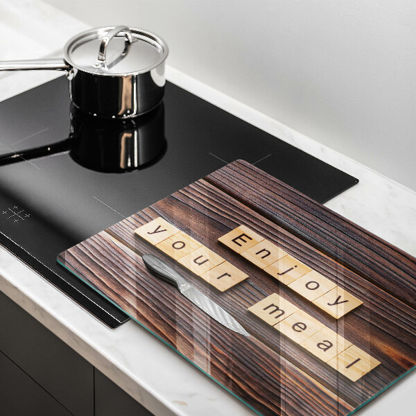 Protection plaque induction Enjoy your meal