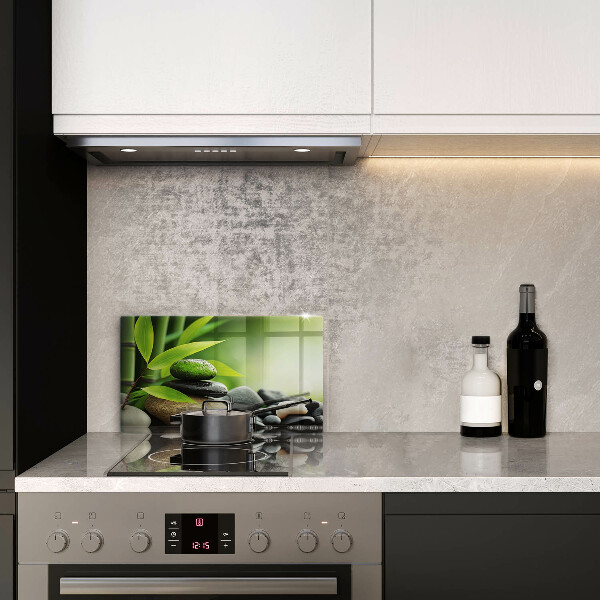 Protection plaque induction Pierres de bambou zen