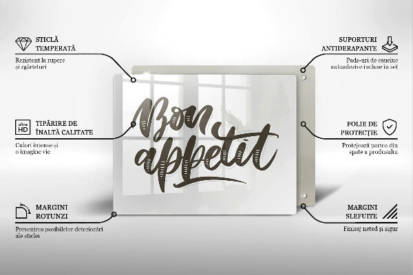 Protection plaque induction Inscripción de Bon Appetit